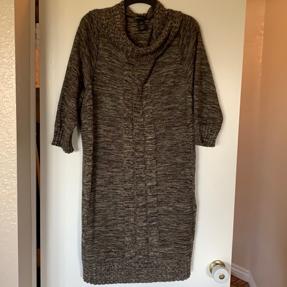 Lane Bryant half sleeve sweater dress